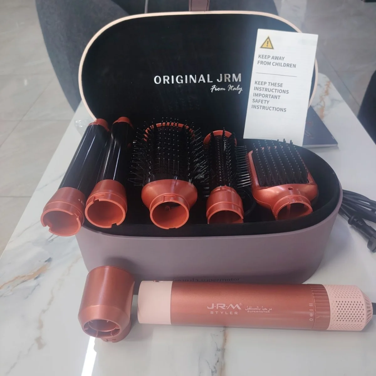 JRM Airwrap Complete Long (6-в-1) Мультистайлер с бесщеточным мотором