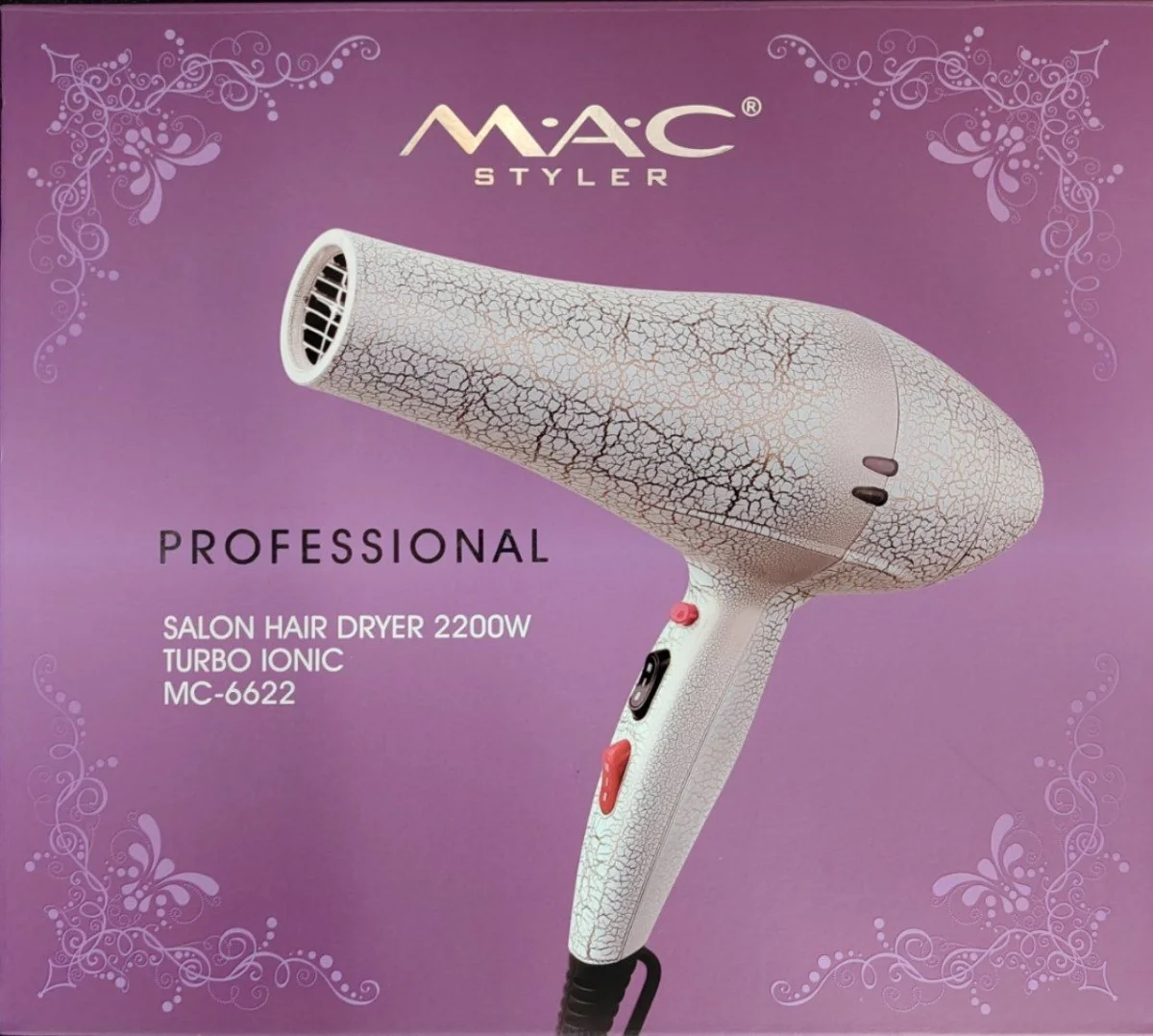 MAC STYLER Профессиональный Фен MC-6622