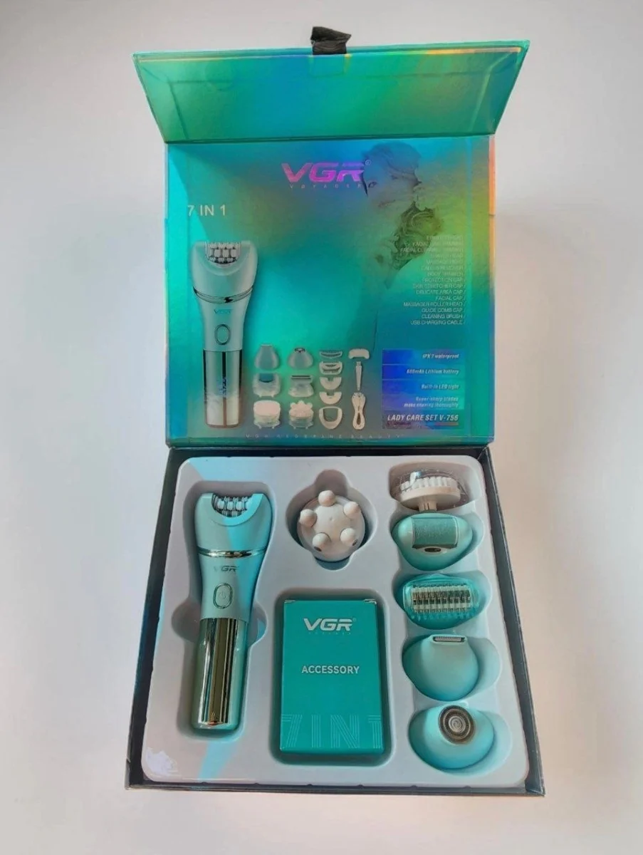 VGR Voyager 7в1 V-756 Многофункциональный женский эпилятор