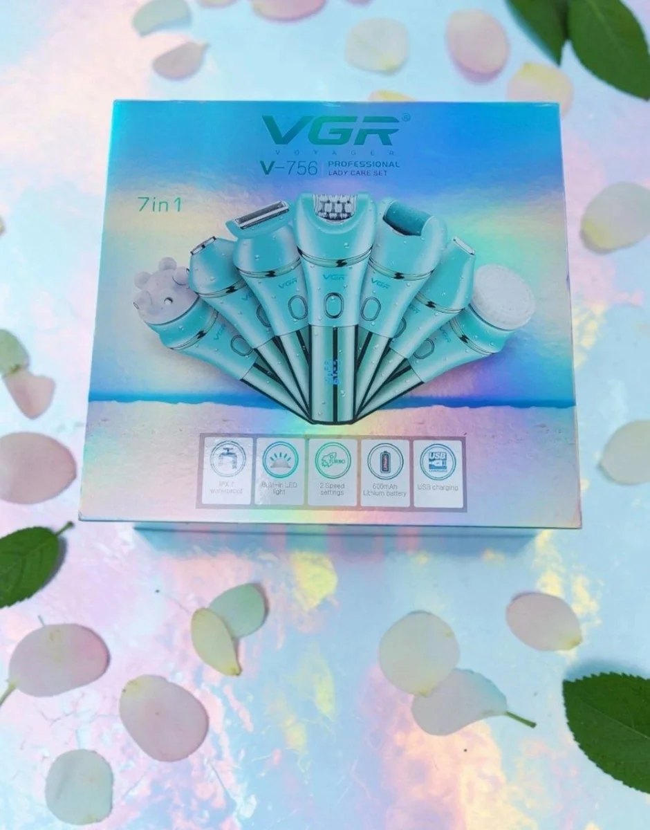 VGR Voyager 7в1 V-756 Многофункциональный женский эпилятор