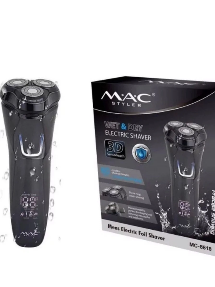 MAC Styler MC-8818 Мужская электрическая роторная бритва