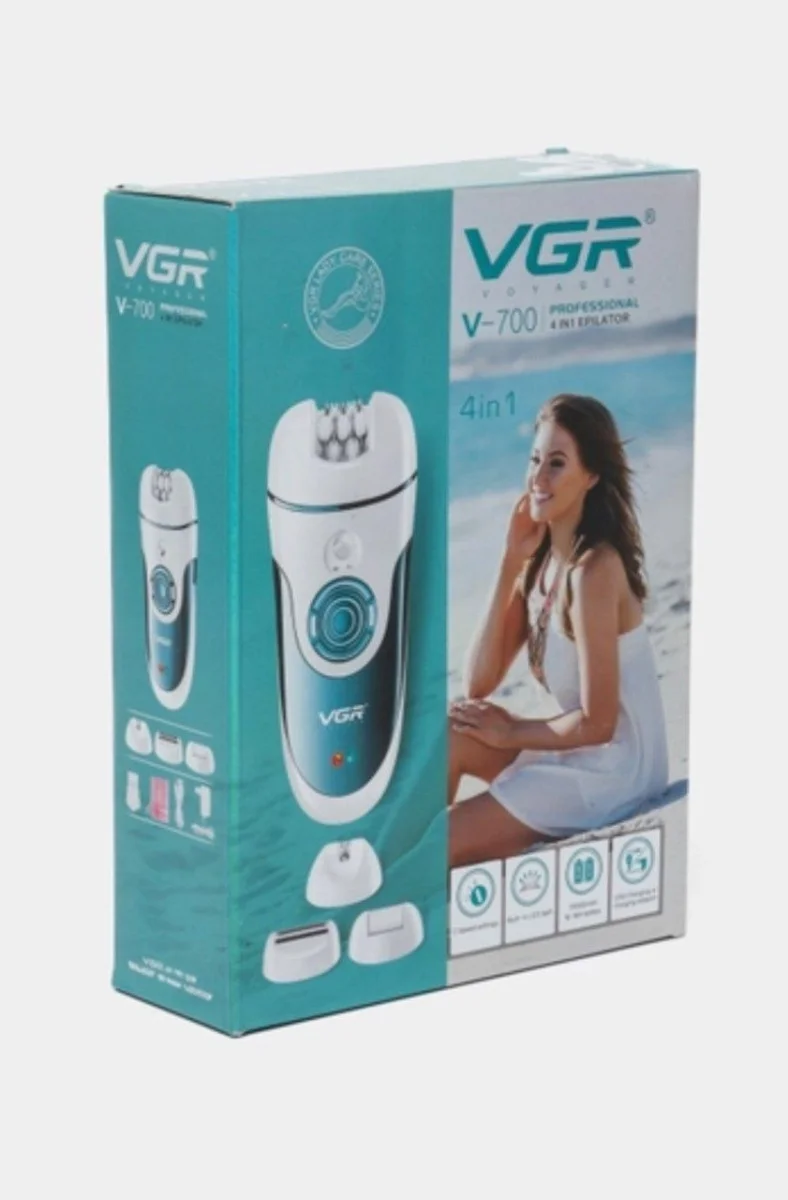 VGR Professional V-700 Женский беспроводной эпилятор 4-в-1