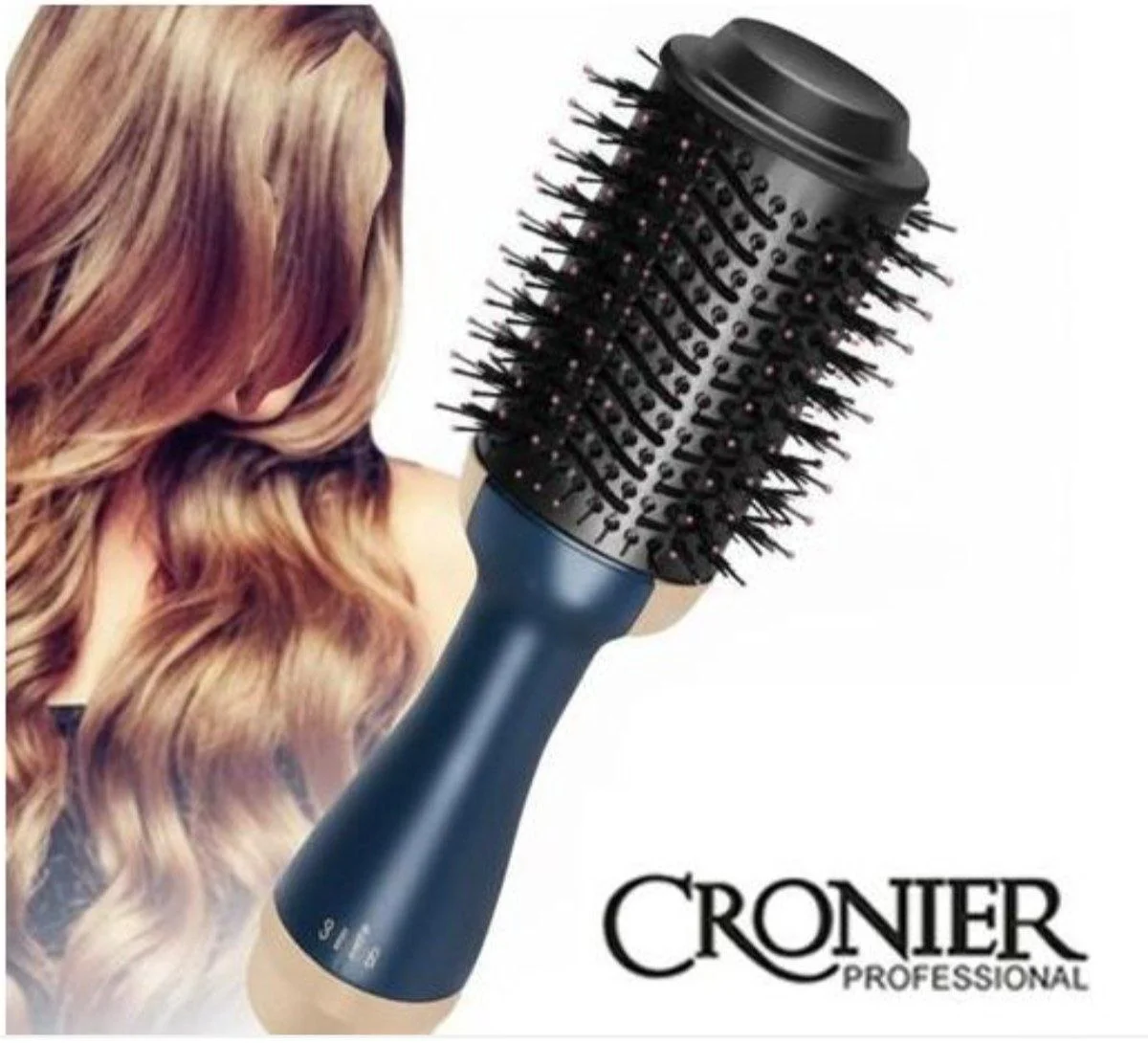 Cronier CR-8212 Многофункциональный электрический фен-щетка 3-в-1