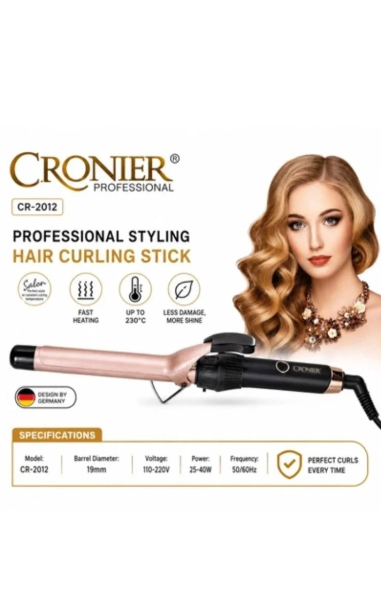 Cronier CR-2012 Профессиональная плойка для волос