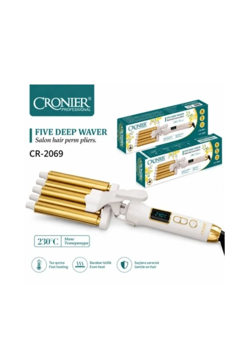 Cronier CR-2069 Профессиональная пятиствольная плойка