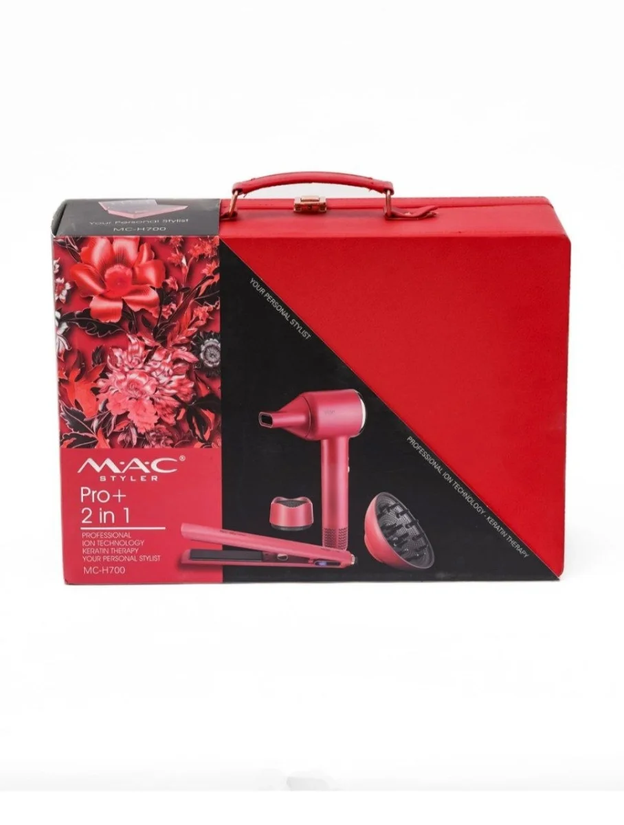 MAC Styler Pro+ 2-в-1 MC-H700 Профессиональный подарочный набор для укладки волос
