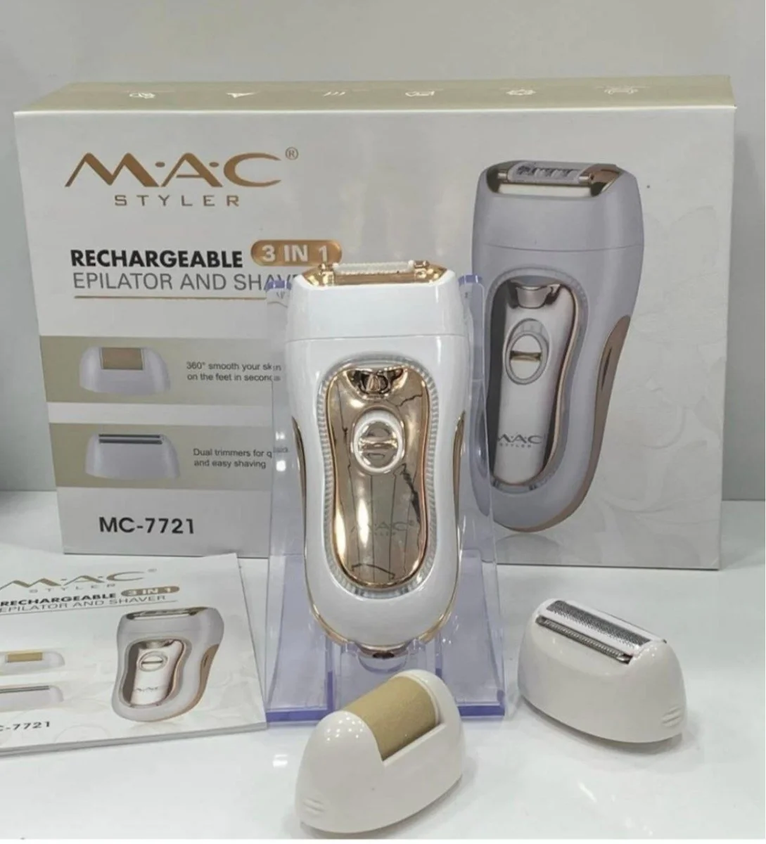 MAC STYLER МС-7721 Эпилятор и Бритва 3-в-1