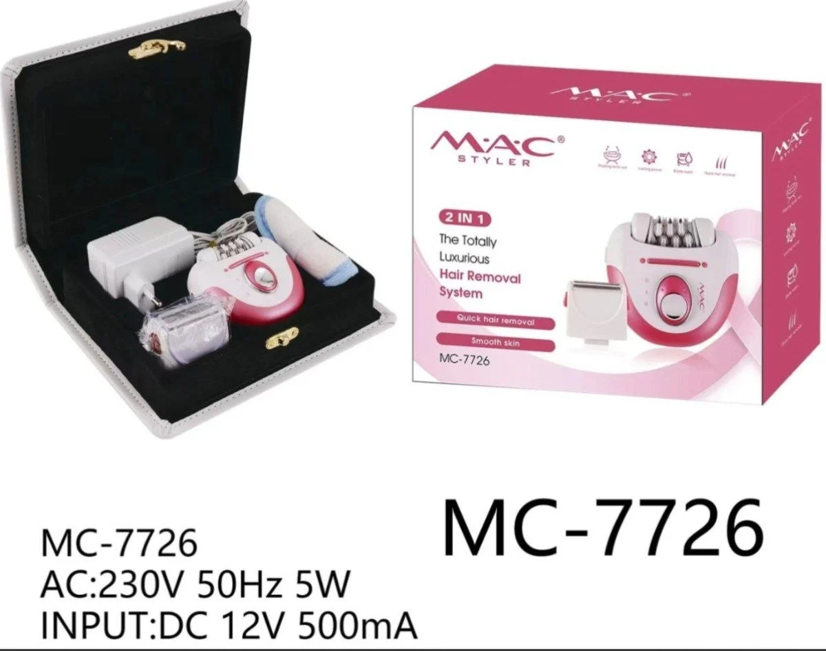 MAC STYLER МС-7726 Эпилятор и Бритва 2-в-1