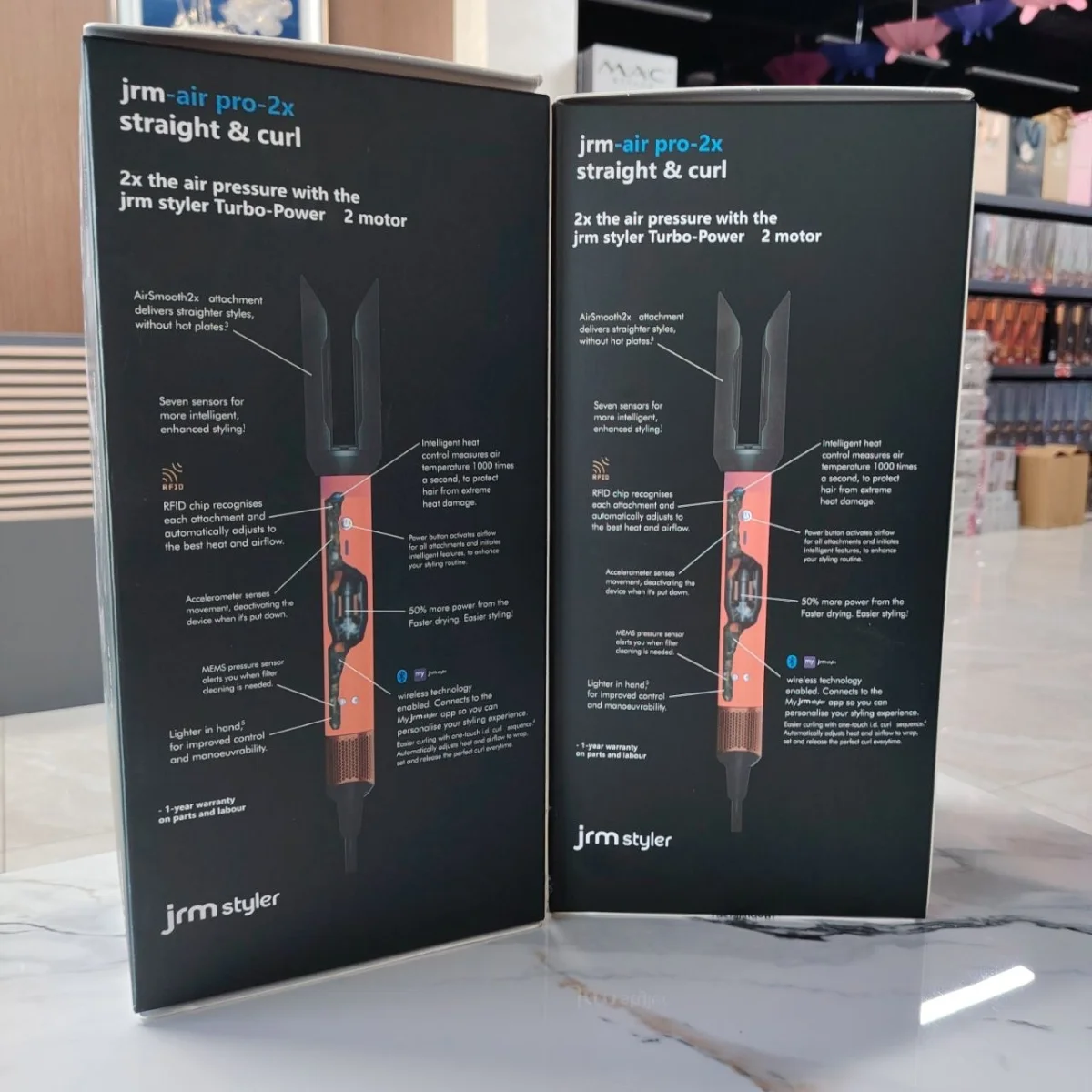 JRM Styler Curl-Max 2x All-in-One Styler Многофункциональный премиальный фен-стайлер нового поколения