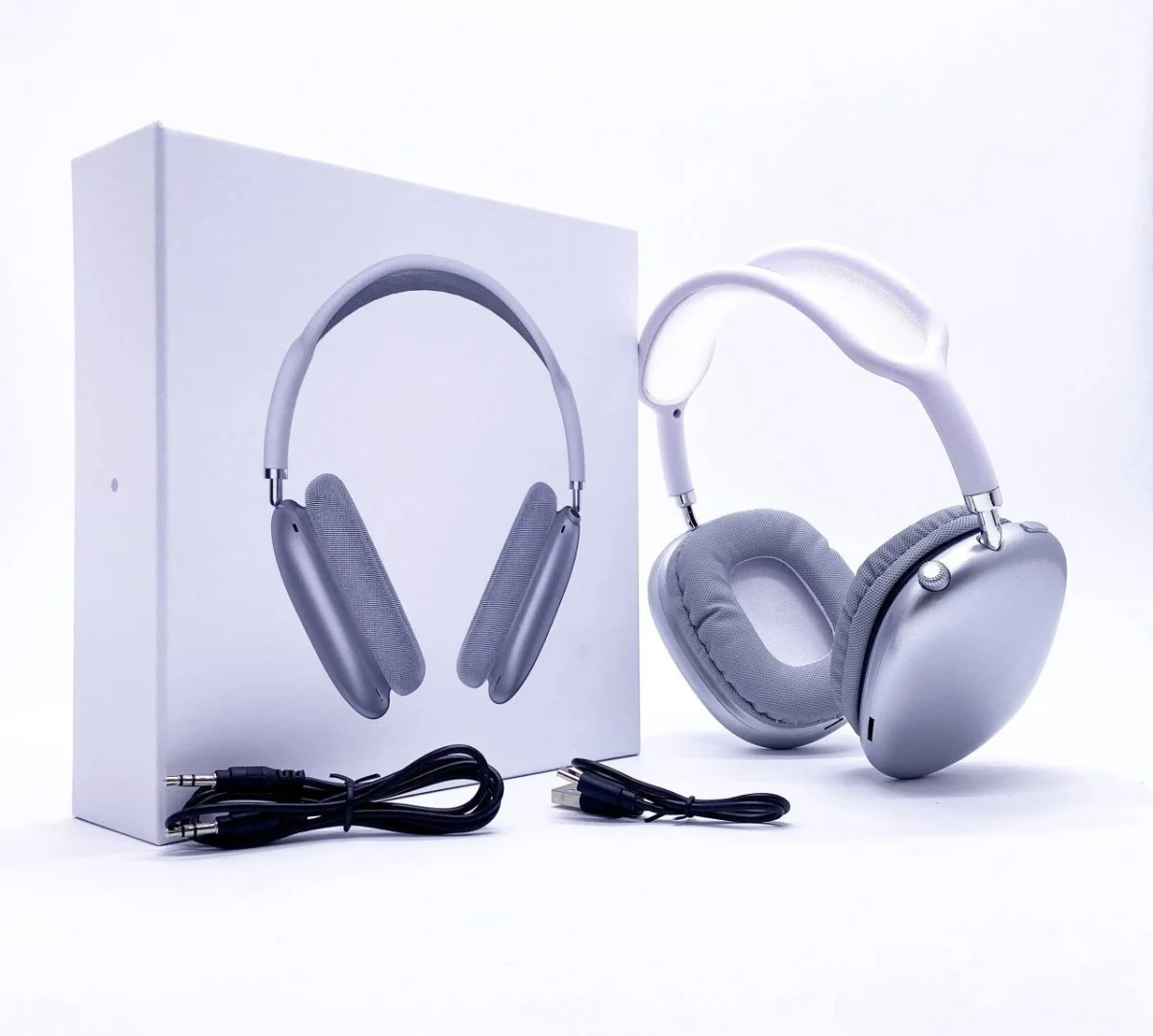 Bluetooth Airpods Max Lux Copy SBY A6 White Беспроводные наушники Белый цвет