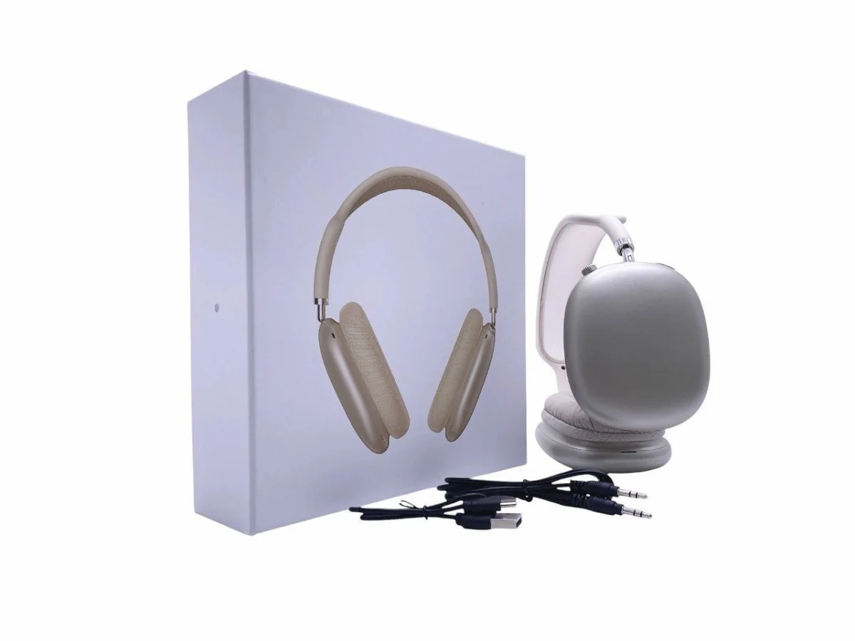 Bluetooth Airpods Max Lux Copy SBY A6 White Беспроводные наушники Титановый цвет