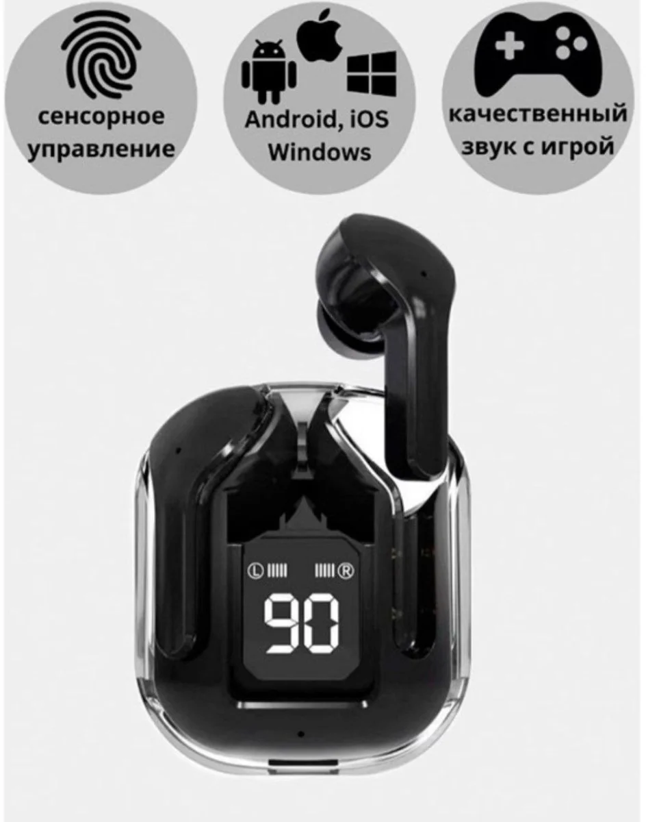 Earbuds Ultrapods Max Black Беспроводные наушники