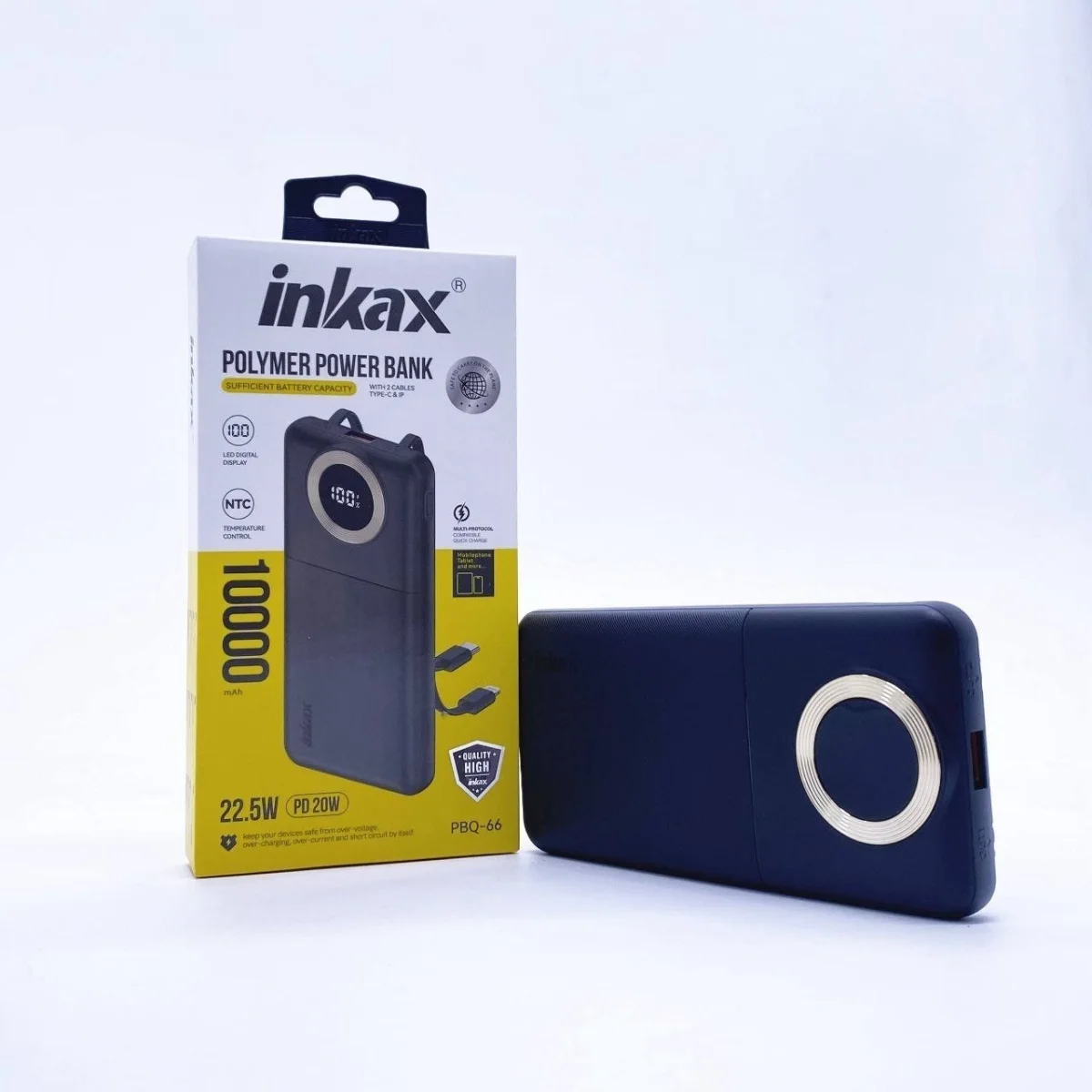 Inkax Power Bank PBQ66 10000mAh