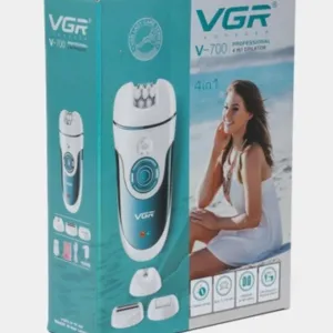 VGR Professional V-700 Женский беспроводной эпилятор 4-в-1
