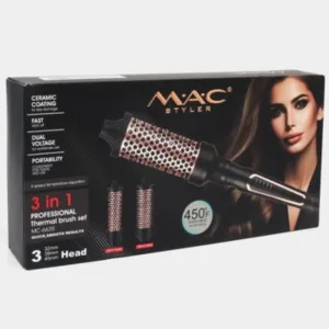 MAC Styler MC-6635 Профессиональный электрический термобраш (термощетка) 3-в-1