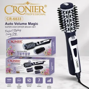 Cronier CR-6833 Автоматическая вращающаяся фен-щетка 3-в-1